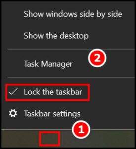 Open Taskbar And Start Menu Properties In Windows