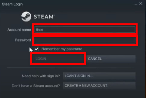 account-name-password-login