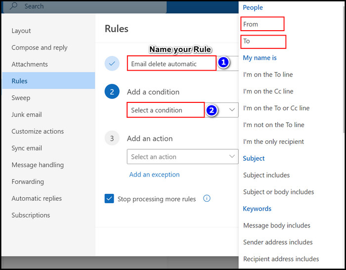 add-name-and-condition-on-new-rule-outlook-web