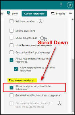 allow-receipt-of-responses-after-submission