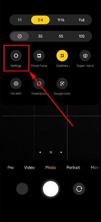 android-camera-settings