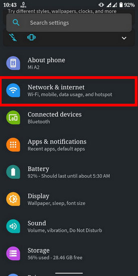 android-network-internet