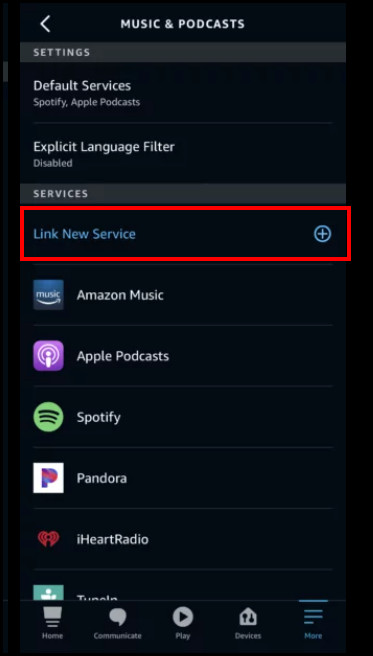 android10-alexa-more-settings-music-and-podcasts-link-new-service