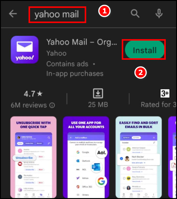 android10-playstore-yahoo-mail-install