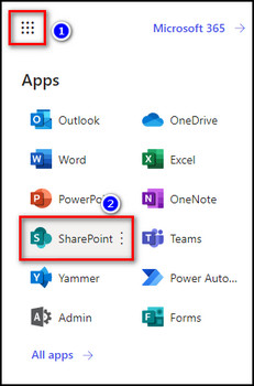 app-launcher-sharepoint