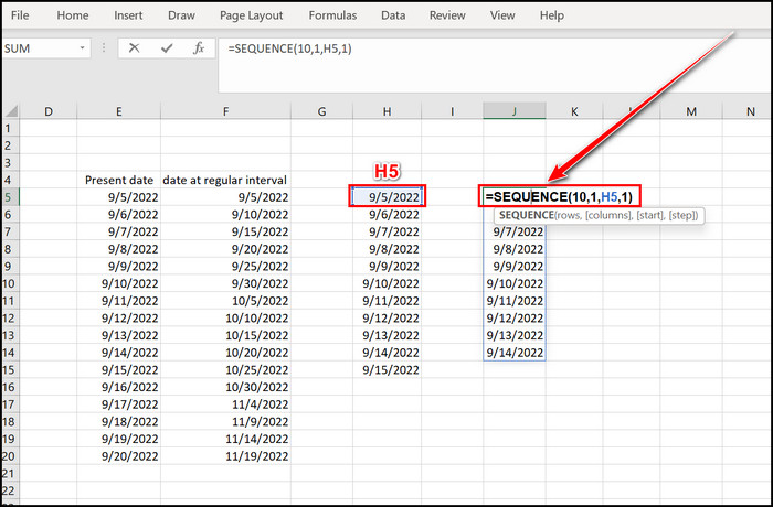 autofill-date-using-sequence-formula