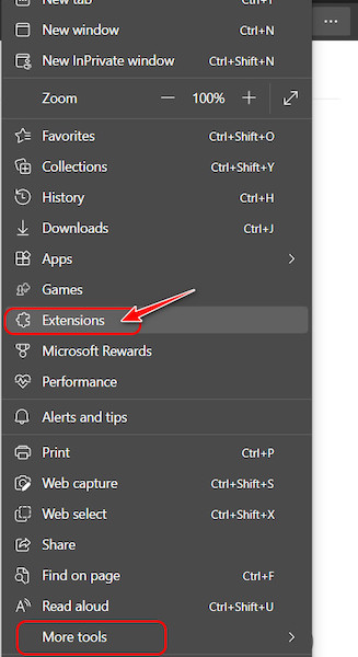 browser-menu-extensions