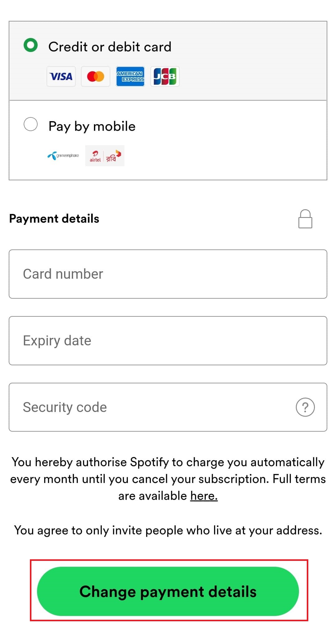 change-payment-details-spotify-mobile