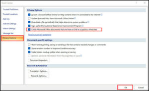 Disable MS Word Security Notice Pop-Up [Step-by-Step Guide]