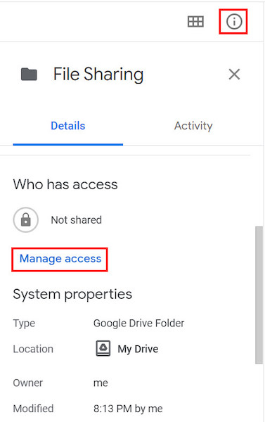 chrome-manage-access