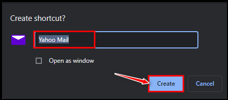 click-create-button-to-create-yahoo-mail-desktop-shortcut