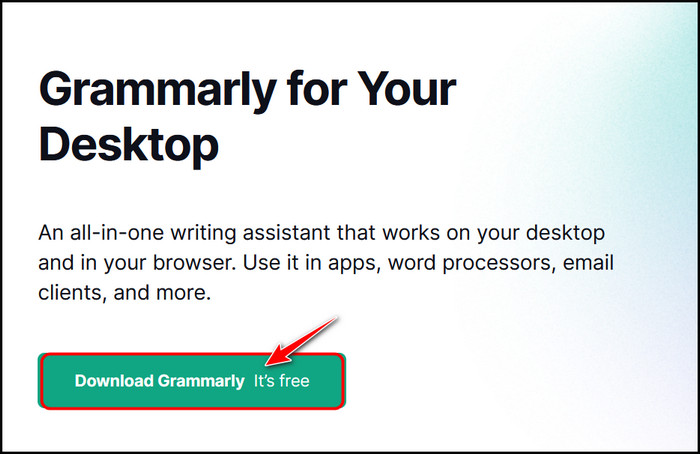 click-download-grammarly-button