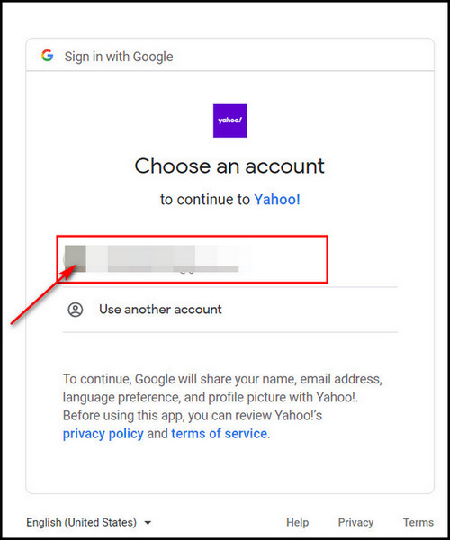 click-gmail-account-for-login