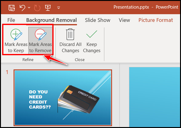 click-mark-areas-to-keep-or-remove-tools-in-powerpoint