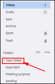 click-new-folder-option-in-yahoo-mail-basic