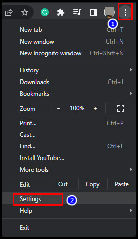 click-on-chrome-settings