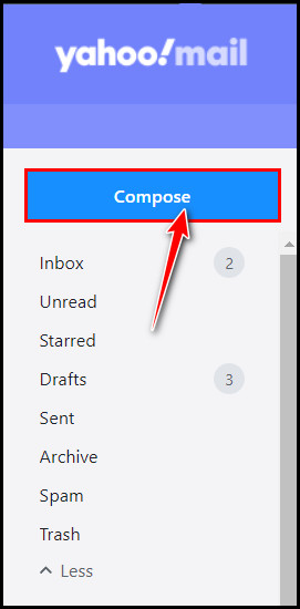 click-on-compose-button-in-yahoo-mail