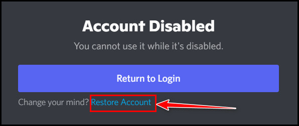 click-on-restore-account-on-discord