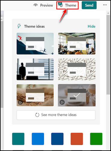 click-theme-button-to-add-background-theme-or-image-in-ms-forms