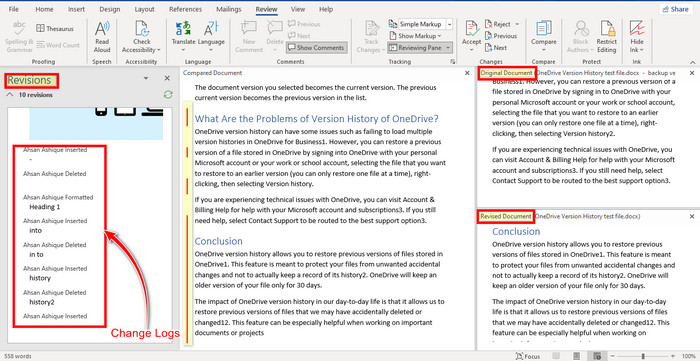 compare-mode-ms-office-version-history