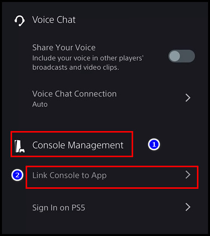console-management-link-console