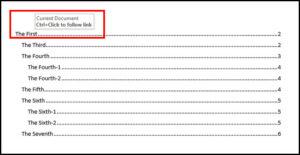 How to Link Table of Contents to Pages in Word [2024]