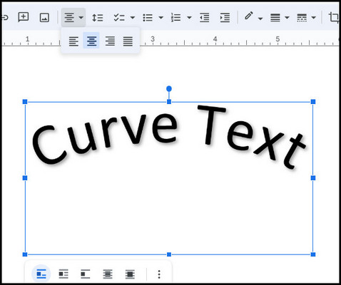 curve-text-in-google-docs