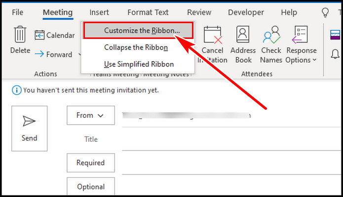 customize-the-ribbon-outlook