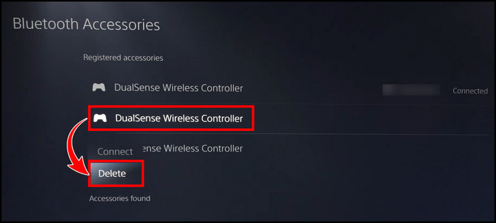 delete-unused-dualsense-wireless-controller