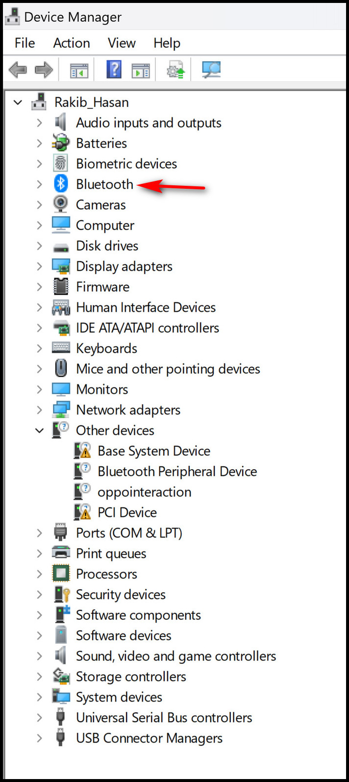 device-manager-bluetooth