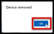 device remove-ok