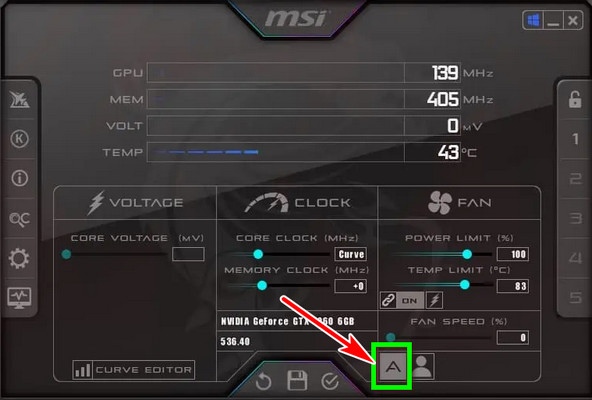 disable-auto-fan-msi-afterburner