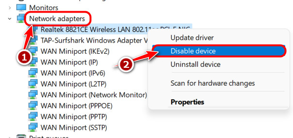 disable-network-adapter