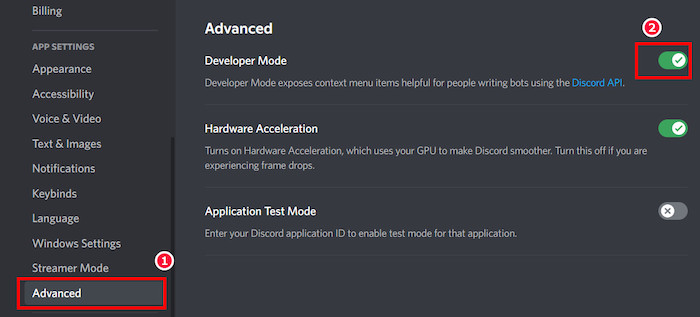 discord-developer-mode