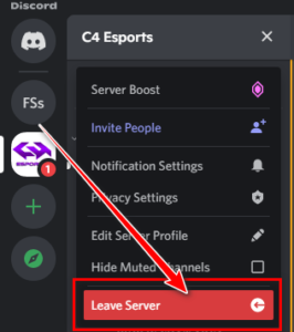 How to leave a Discord server [PC, Mobile- Easy Steps 2024]
