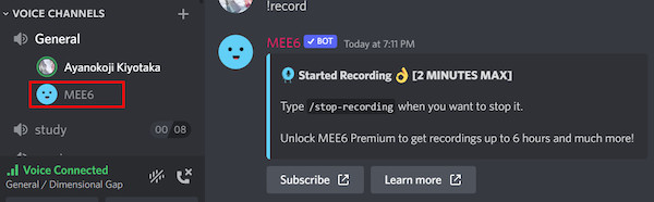 discord-mee6-start-recording