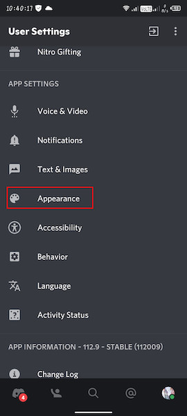 discord-mobile-appearance