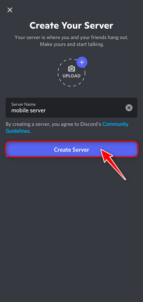 discord-mobile-click-create-button