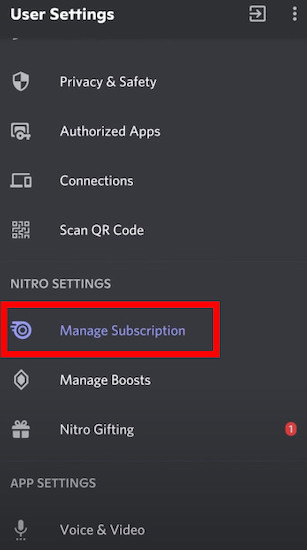 discord-mobile-manage-subscription