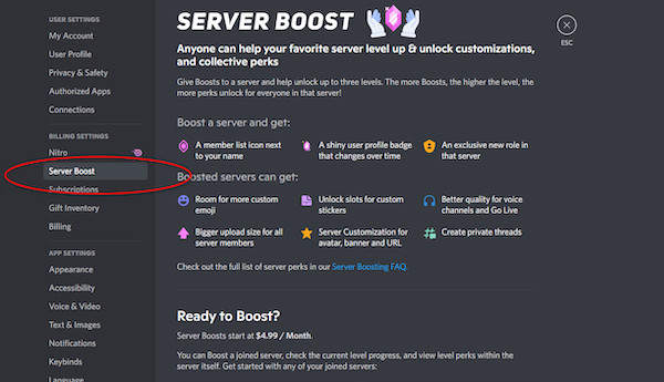 discord-server-boost