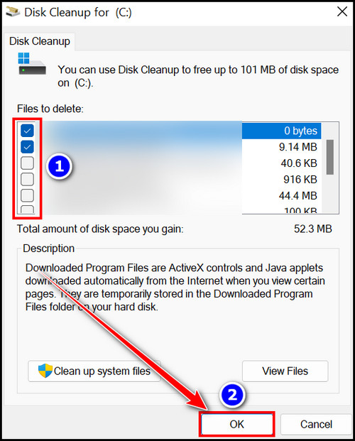 disk-cleanup-ok-option-windows