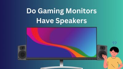 do-gaming-monitors-have-speakers