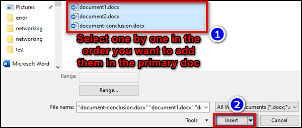 document-order-during-merge