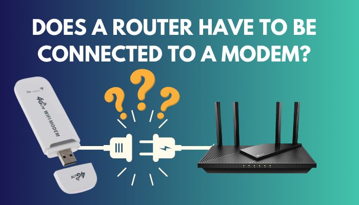 does-router-have-to-be-connected-to-modem