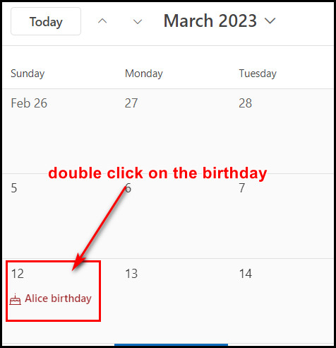 double-click-on-outlook-birthday