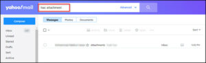 how to check my yahoo mail storage