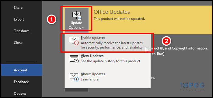 enable-autoupdate-from-office-app