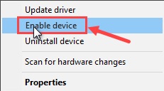 enable-device