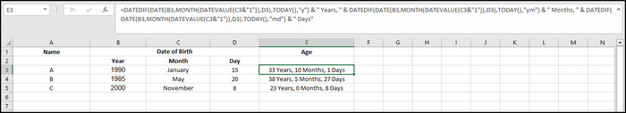 excel-calculate-age-different-columns-datedif-function