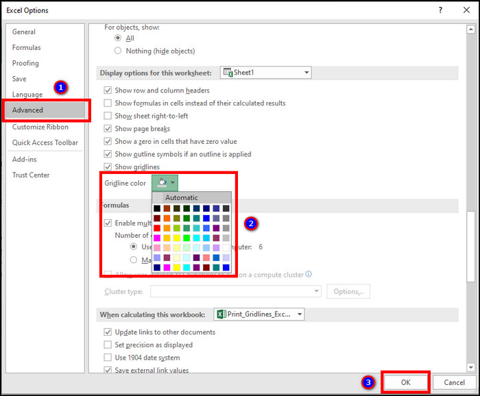 How to Print Gridlines in Excel [Easy & Quick Methods 2023]